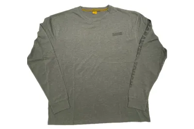 DeWalt Guaranteed Tough Long Sleeve T-Shirt - Unisex / Charcoal Gray Marble
