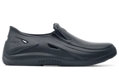 MOZO Sharkz II Men's Black Slip-Resistant Chef Shoes | Shoes For Crews