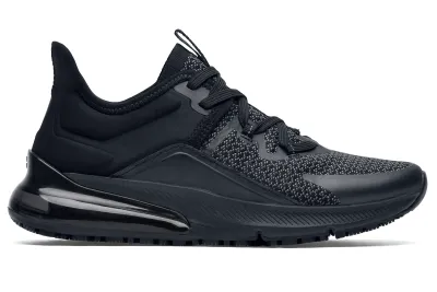 Women's Shoes For Crews Gia - Black Non-Slip Work Sneakers