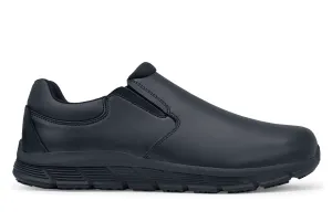 Saloon II: Men's Black Slip-Resistant Dress Work Shoes