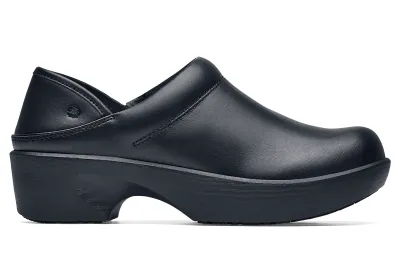 Lila Whitney Women's Black Slip-Resistant Clogs for Work