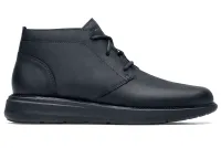 Men's Black Comfortable Slip-Resistant Chukka with Ice Grip