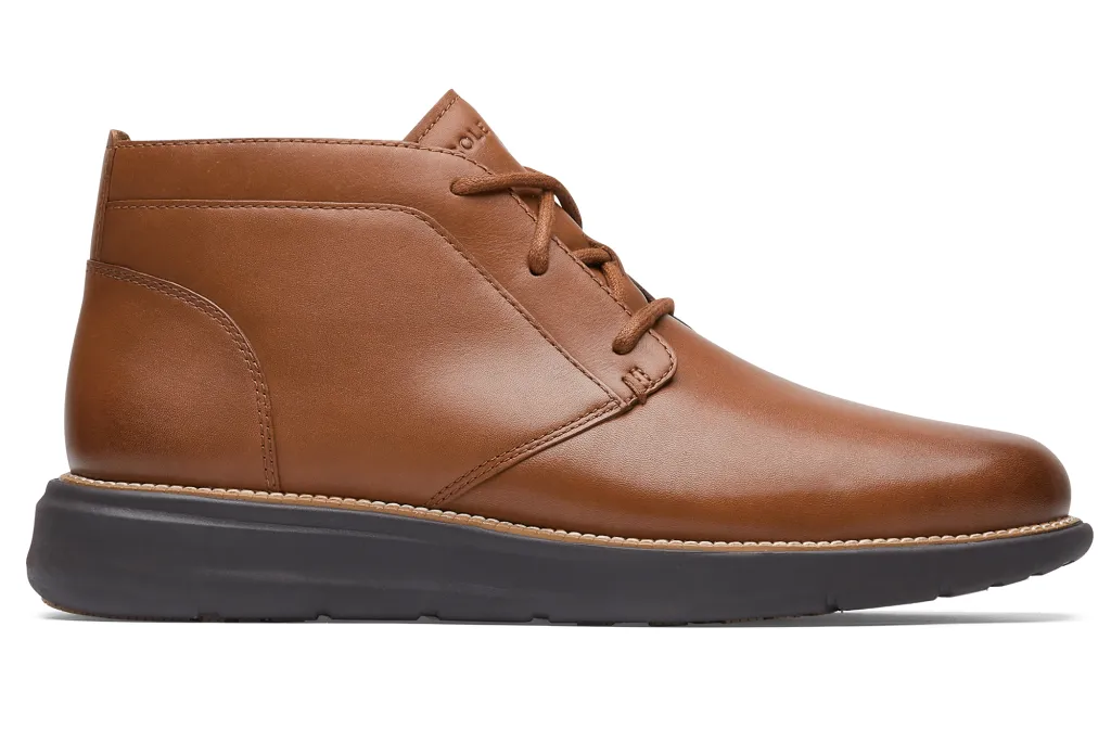 Cole Haan Nike-Air Mens Chukka Boots Size 10.5 Dress Office Brown Leather Cole Haan Men main image 3