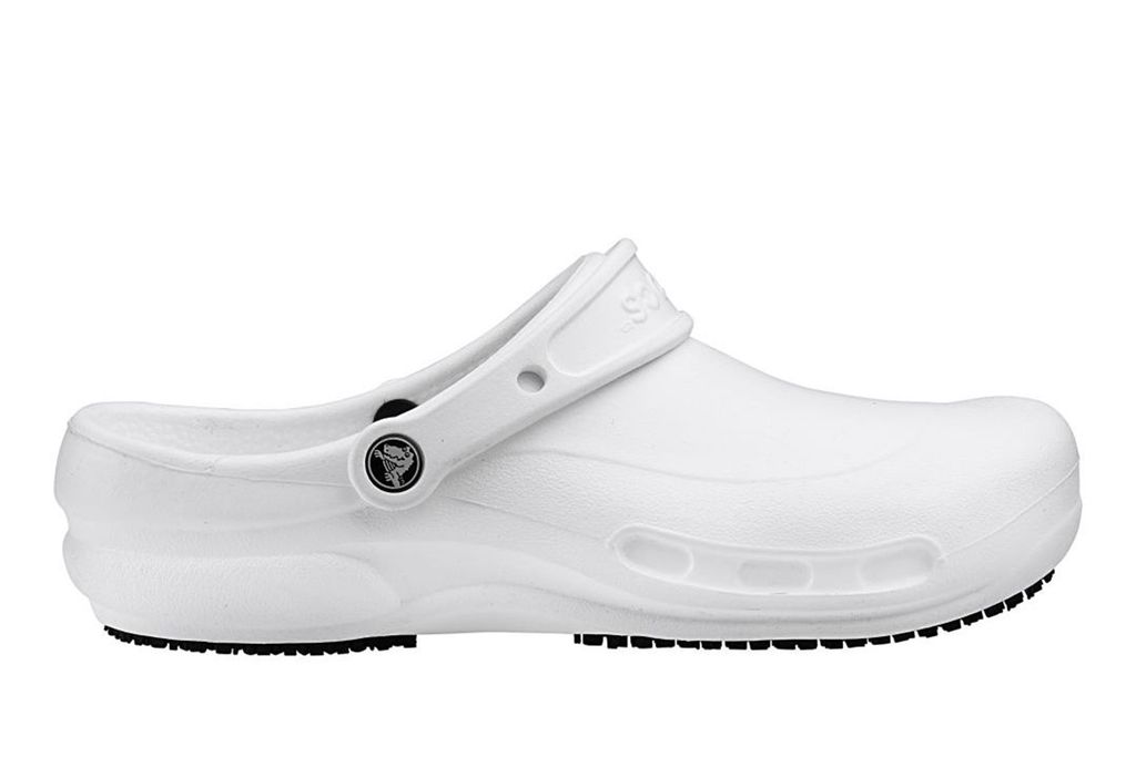 Work Safe Crocks Crocs Bistro SG - White Slip-Resistant Waterproof Work Clogs | Shoes ...