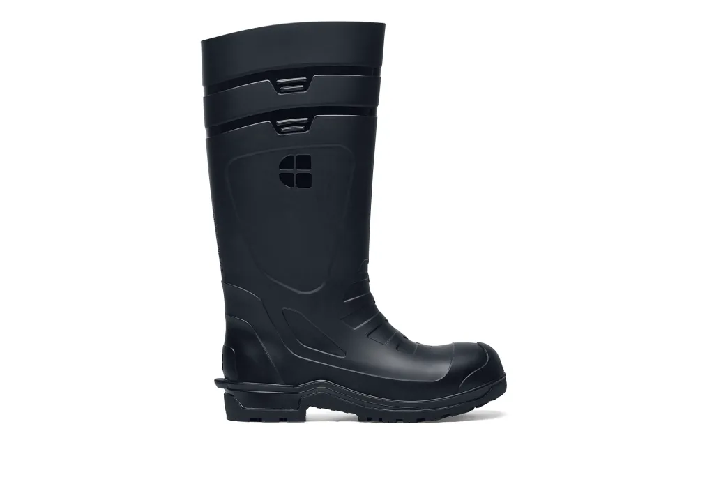 Sentry Slip-Resistant Industrial Waterproof Black Work Boot