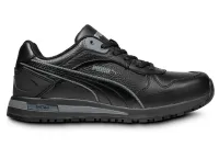 Men's PUMA Safety Iconic Low CT–Black/White Non-Slip Work Shoes