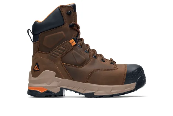 アロー！ ACE ARROW Brown Soft Toe Slip-Resistant Hiker Boots