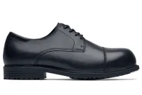 Men's Shoes for Crews Greer Black Composite Safety-Toe Sneakers