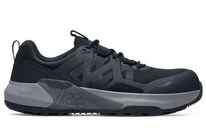 Brakly Black & White Slip-Resistant Shoes for Work