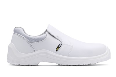 white slip resistant shoes