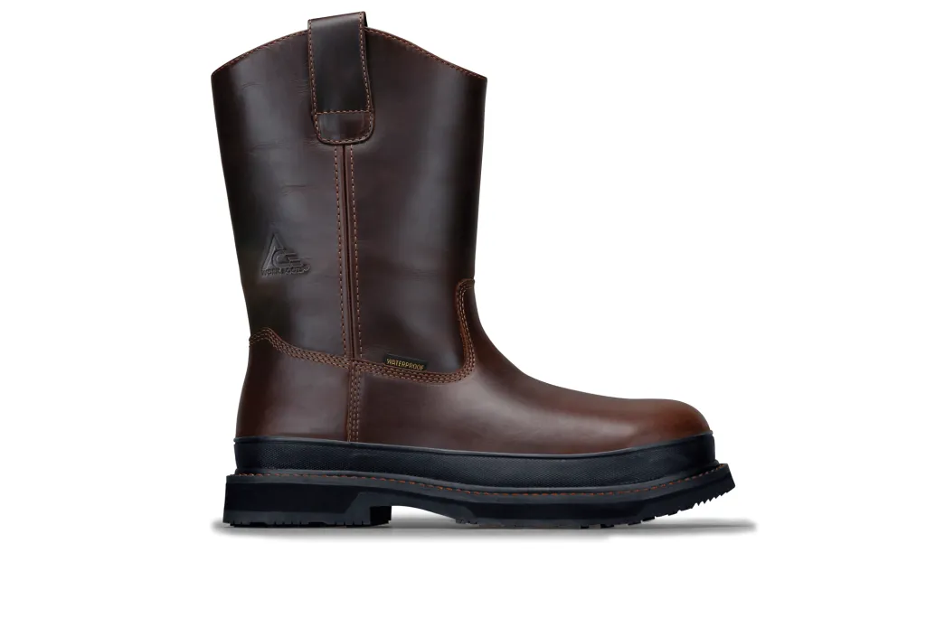 Bronco II: Brown Composite Toe & Leather Boots | ACE | Shoes For Crews