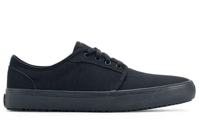Unisex Shoes For Crews® Merlin - Black Non-Slip Work Shoes