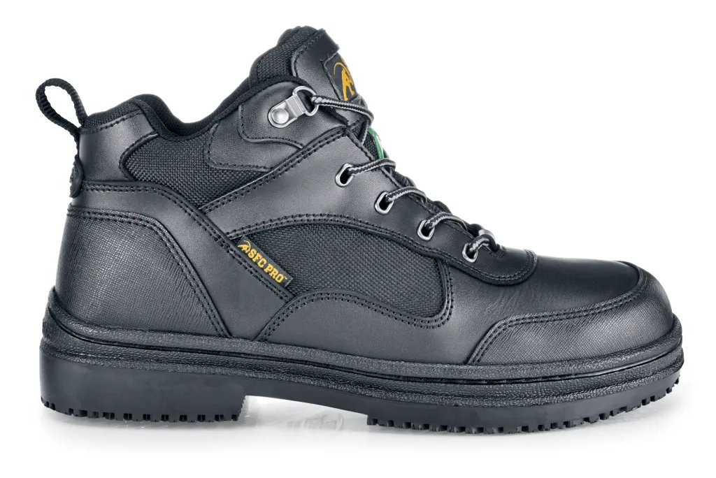 Men's Shoes For Crews® Cambridge – Black Non-Slip Work Shoes