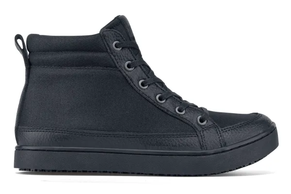 Cater II: Women's Black Slip-Resistant Work Shoe | Shoes For