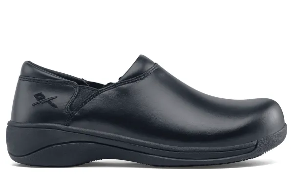 Cater II: Women's Black Slip-Resistant Work Shoe | Shoes For